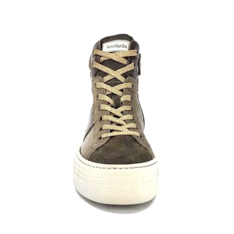 Nero Giardini 17004 Cuir Kaki Militaire