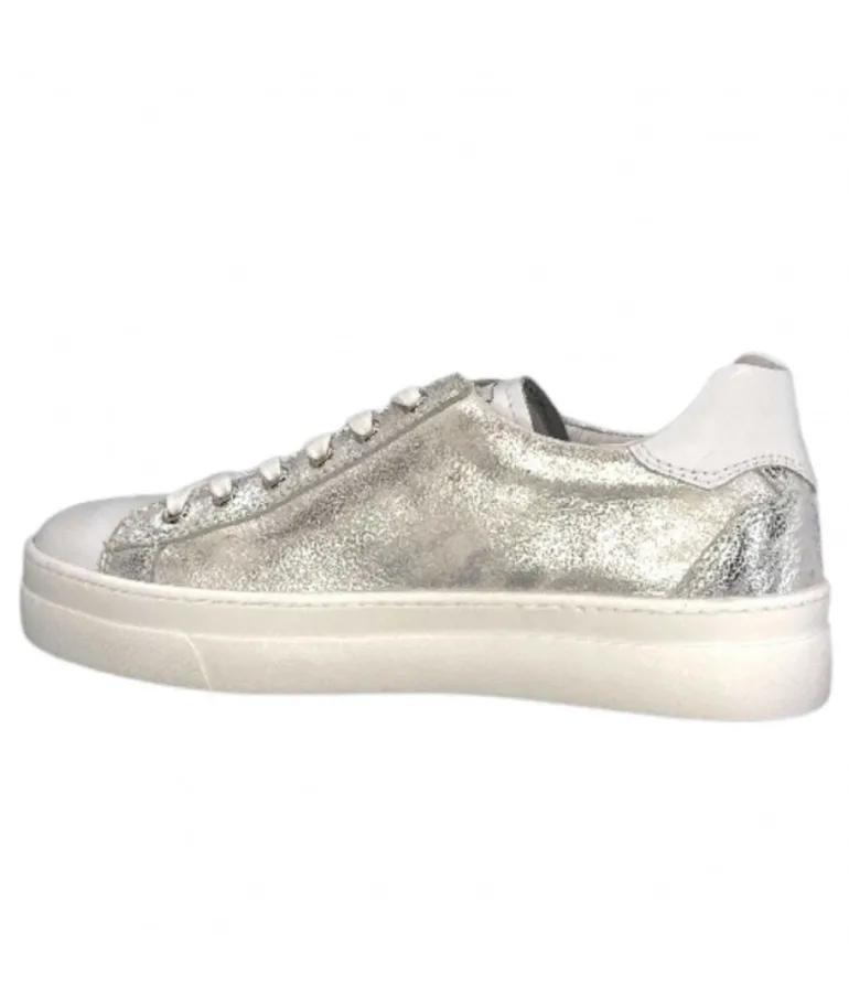 Nero Giardini 306512 D707 Cuir Blanc Argent