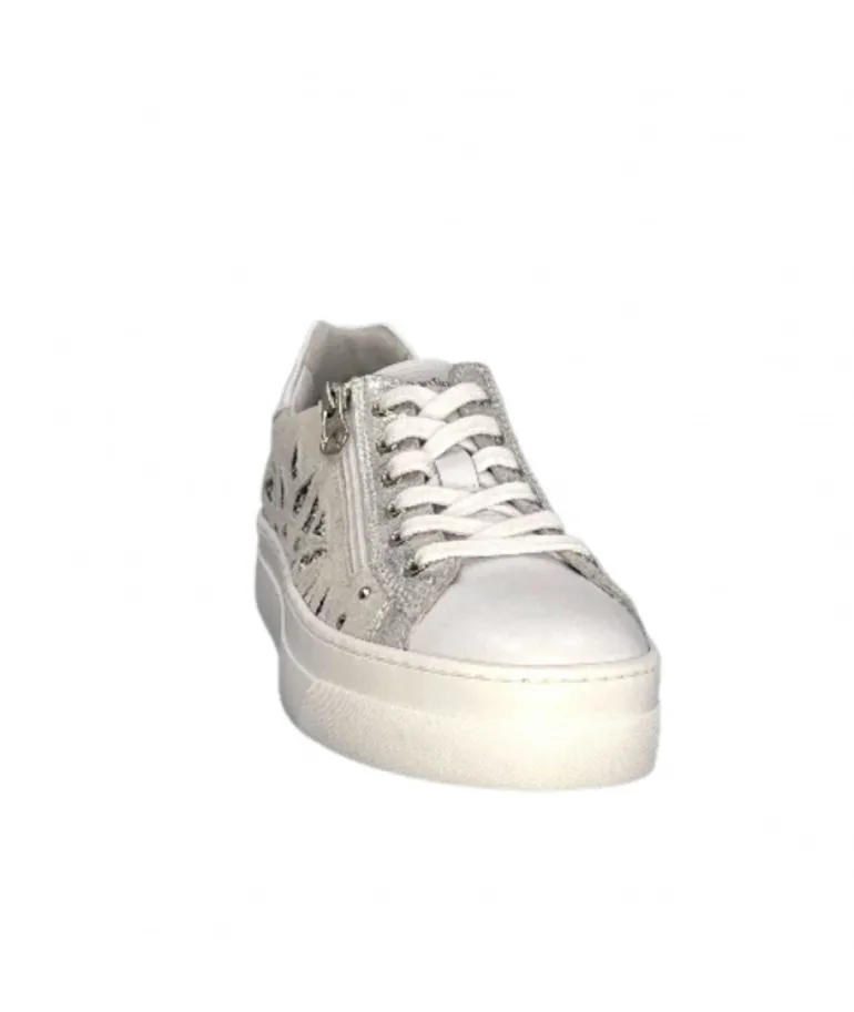 Nero Giardini 306512 D707 Cuir Blanc Argent
