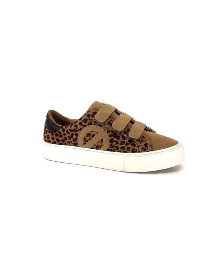 No Name Arcade Straps Side Daim Camel Leo