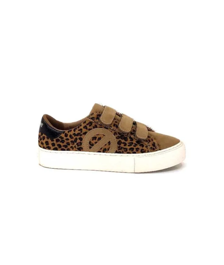 No Name Arcade Straps Side Daim Camel Leo