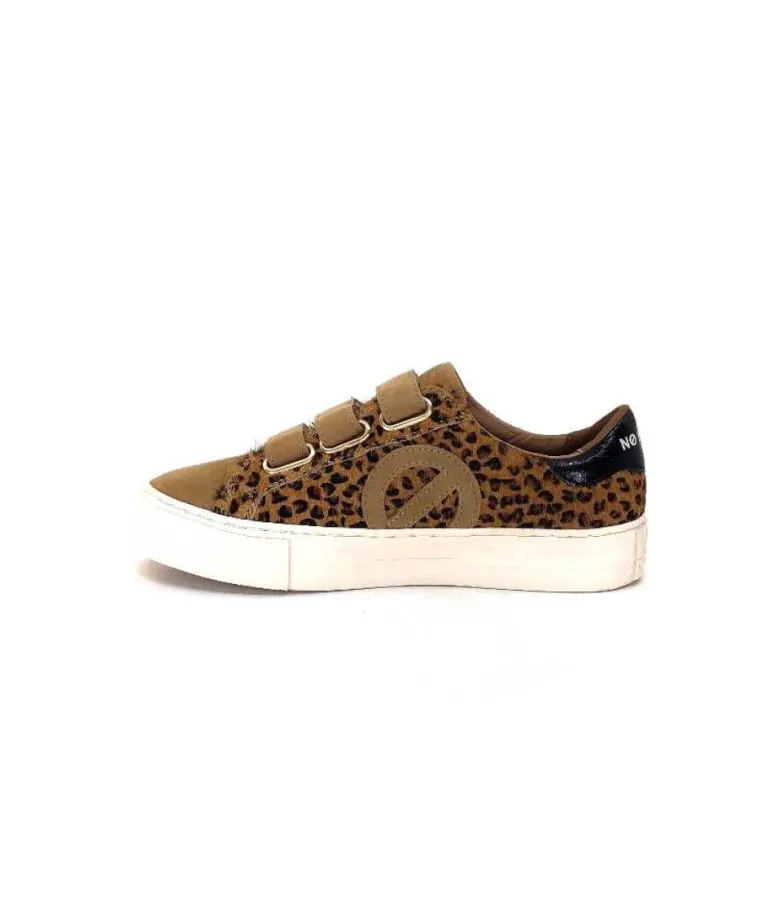 No Name Arcade Straps Side Daim Camel Leo