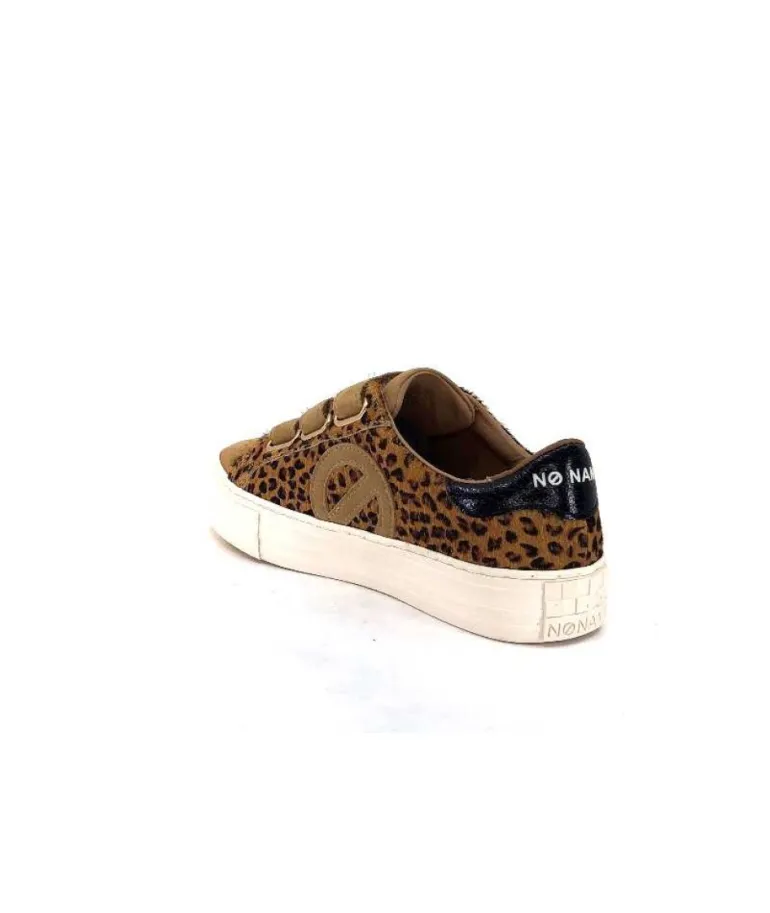 No Name Arcade Straps Side Daim Camel Leo