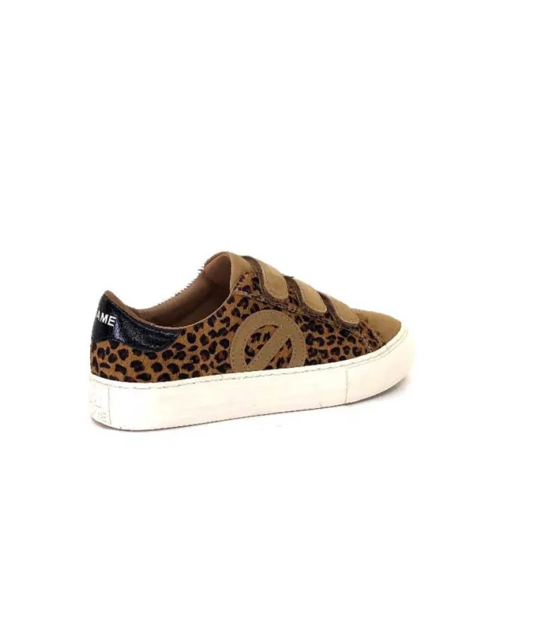 No Name Arcade Straps Side Daim Camel Leo