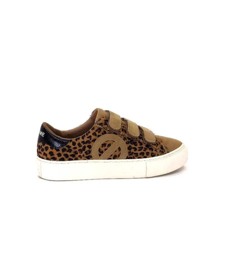 No Name Arcade Straps Side Daim Camel Leo