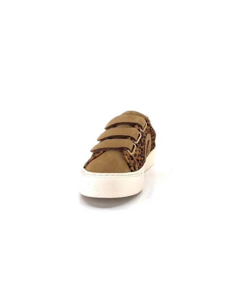 No Name Arcade Straps Side Daim Camel Leo