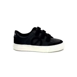 No Name Strike Straps Cuir Noir