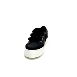 No Name Strike Straps Cuir Noir