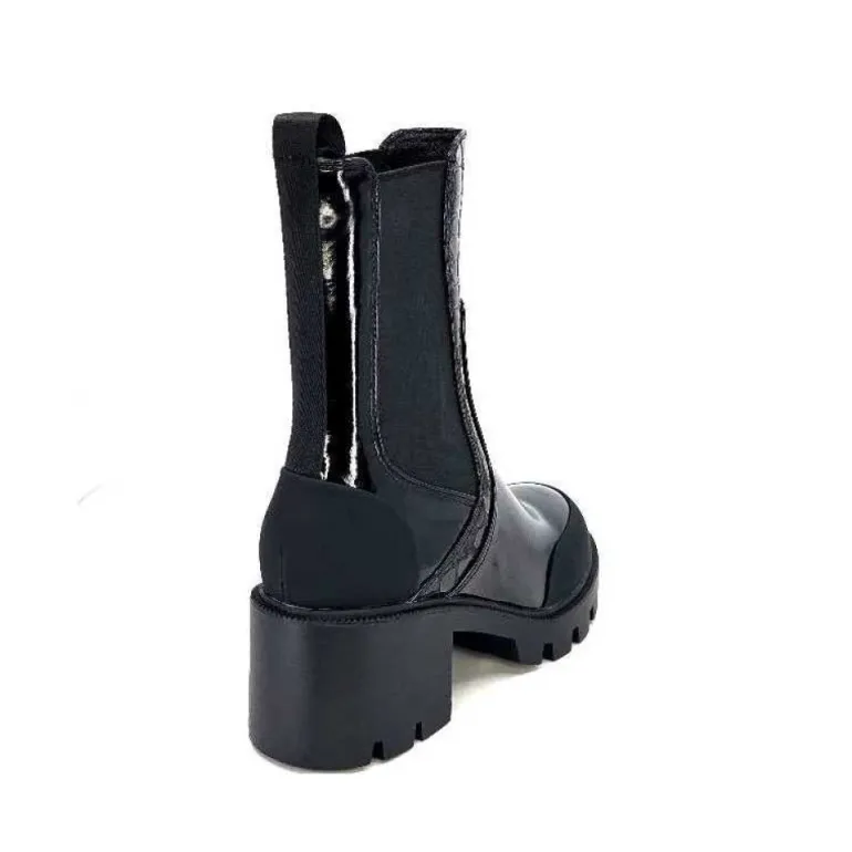 Noa Harmon 9117 Eros Cuir Vernis Noir