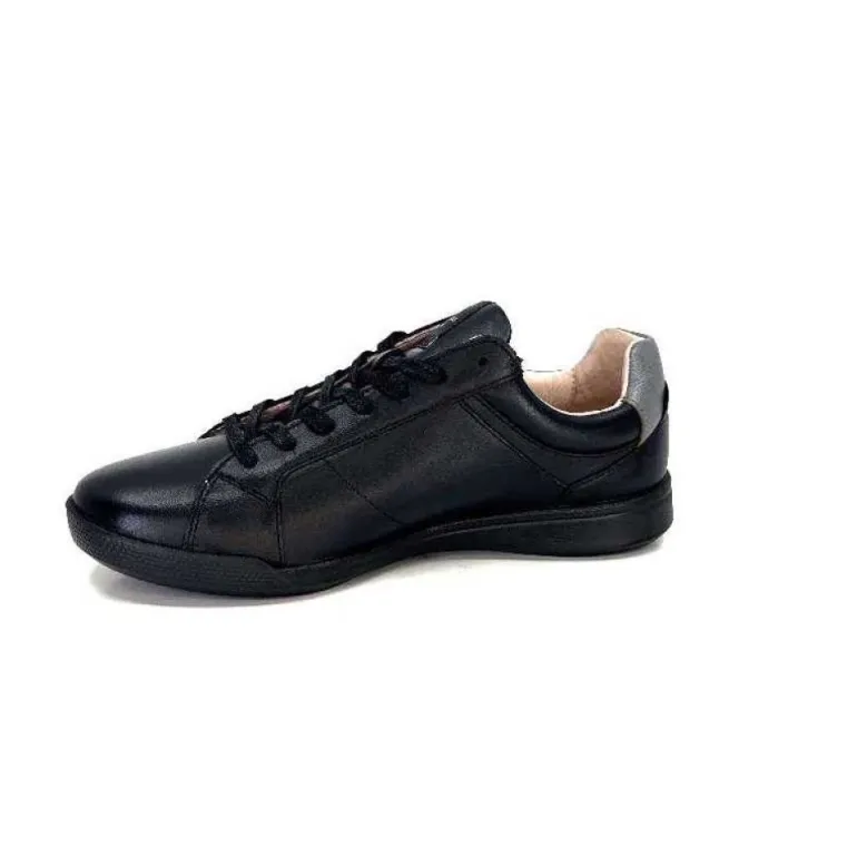 Pataugas 628403 Palme Cuir Noir