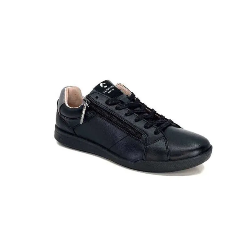 Pataugas 628403 Palme Cuir Noir