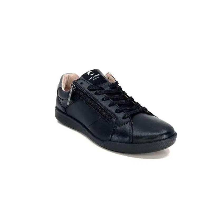 Pataugas 628403 Palme Cuir Noir