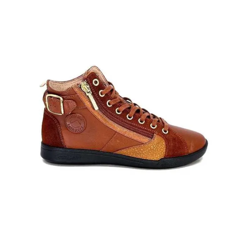 Pataugas 628270 Palme Cuir Rouille
