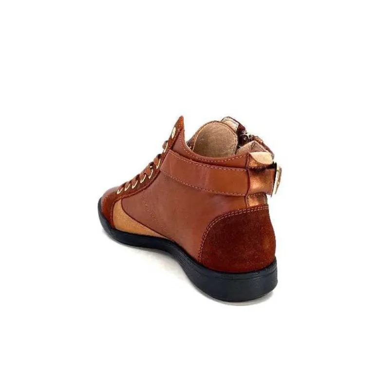 Pataugas 628270 Palme Cuir Rouille