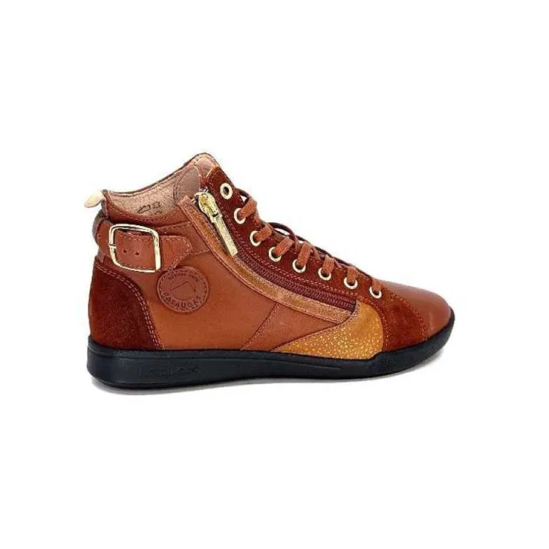 Pataugas 628270 Palme Cuir Rouille