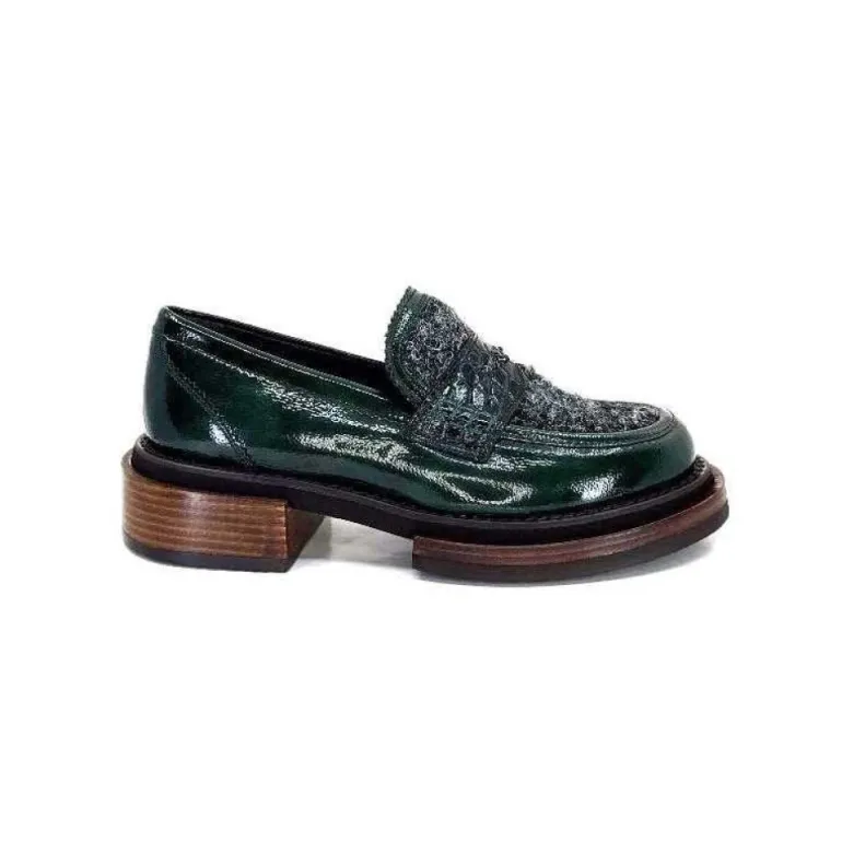 Pertini 32416 D8 Cuir Vernis Vert