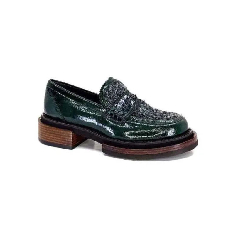 Pertini 32416 D8 Cuir Vernis Vert