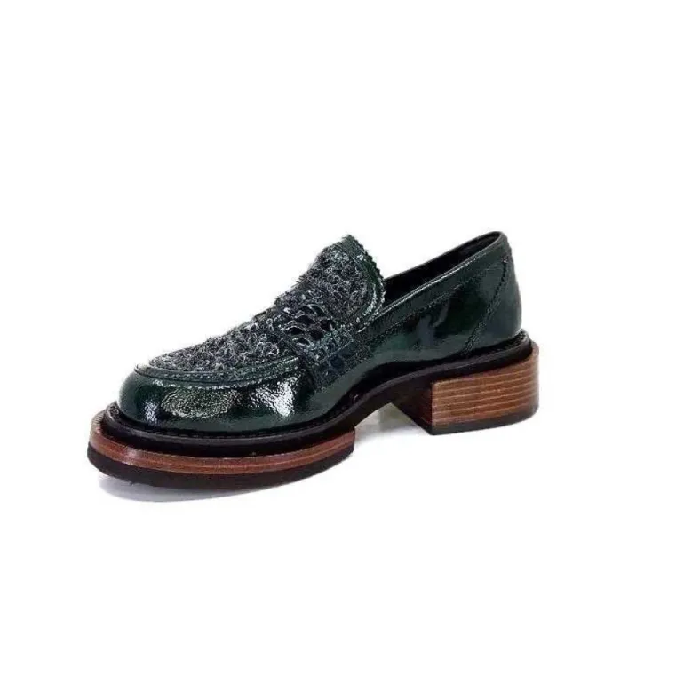 Pertini 32416 D8 Cuir Vernis Vert