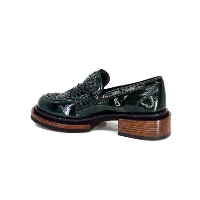 Pertini 32416 D8 Cuir Vernis Vert