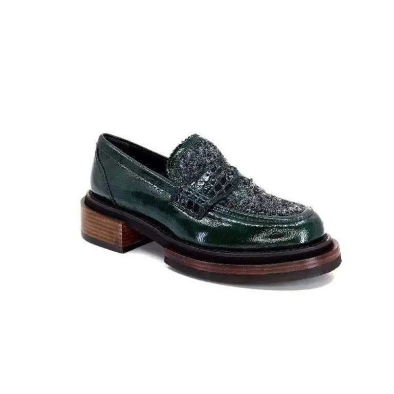 Pertini 32416 D8 Cuir Vernis Vert