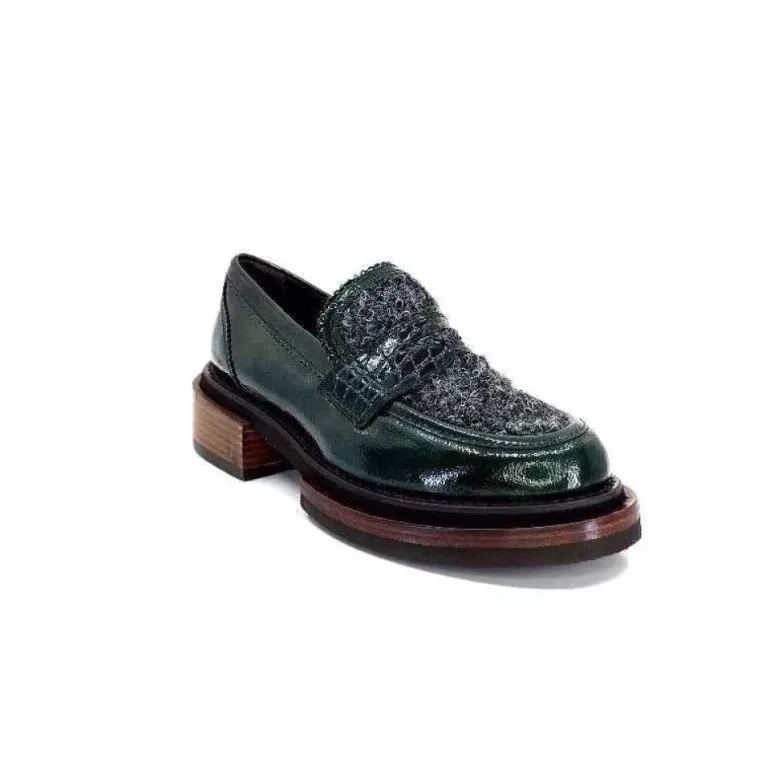 Pertini 32416 D8 Cuir Vernis Vert