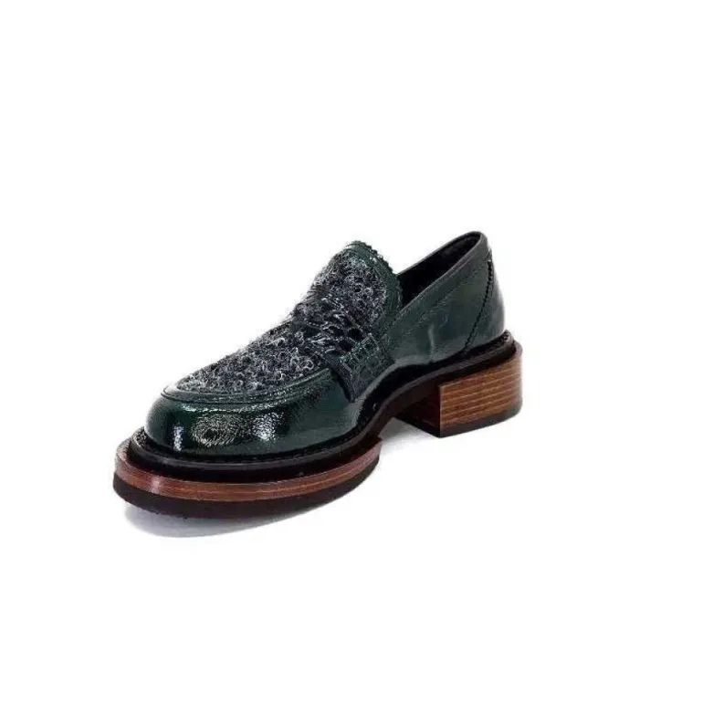 Pertini 32416 D8 Cuir Vernis Vert
