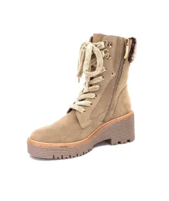 Regarde Le Ciel Marta02 Cuir Velour Cerbiatto