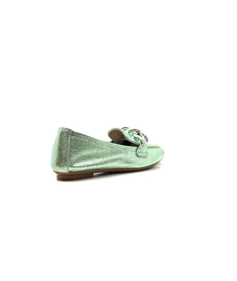 Reqins Hartega Cuir Vert D'Eau