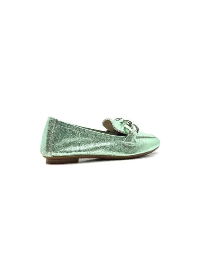 Reqins Hartega Cuir Vert D'Eau