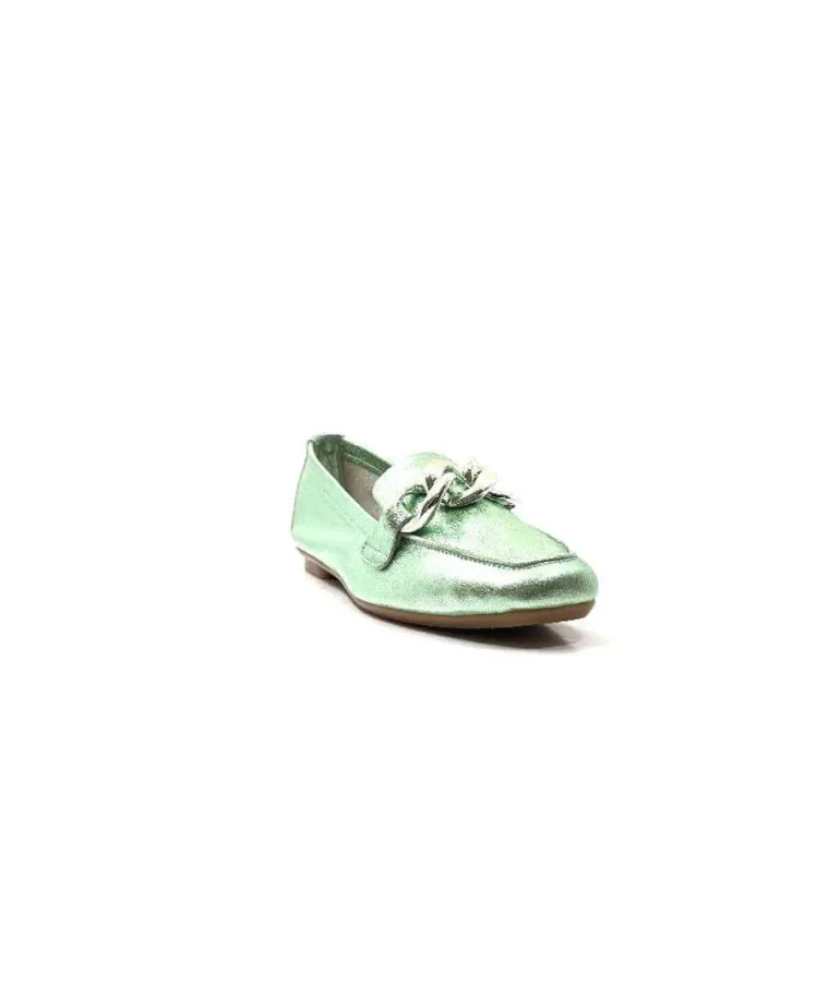 Reqins Hartega Cuir Vert D'Eau