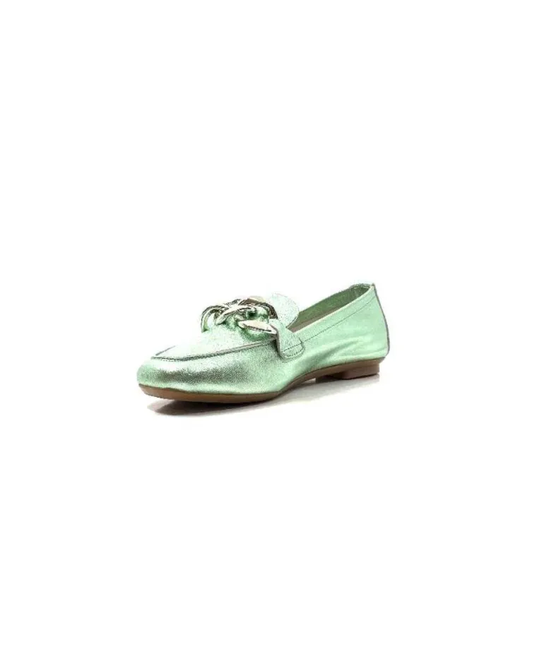 Reqins Hartega Cuir Vert D'Eau