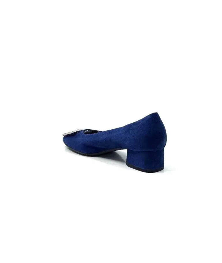 Reqins Karisse Daim Bleu Ocean