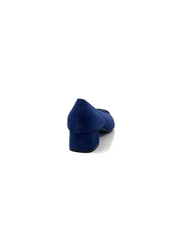 Reqins Karisse Daim Bleu Ocean