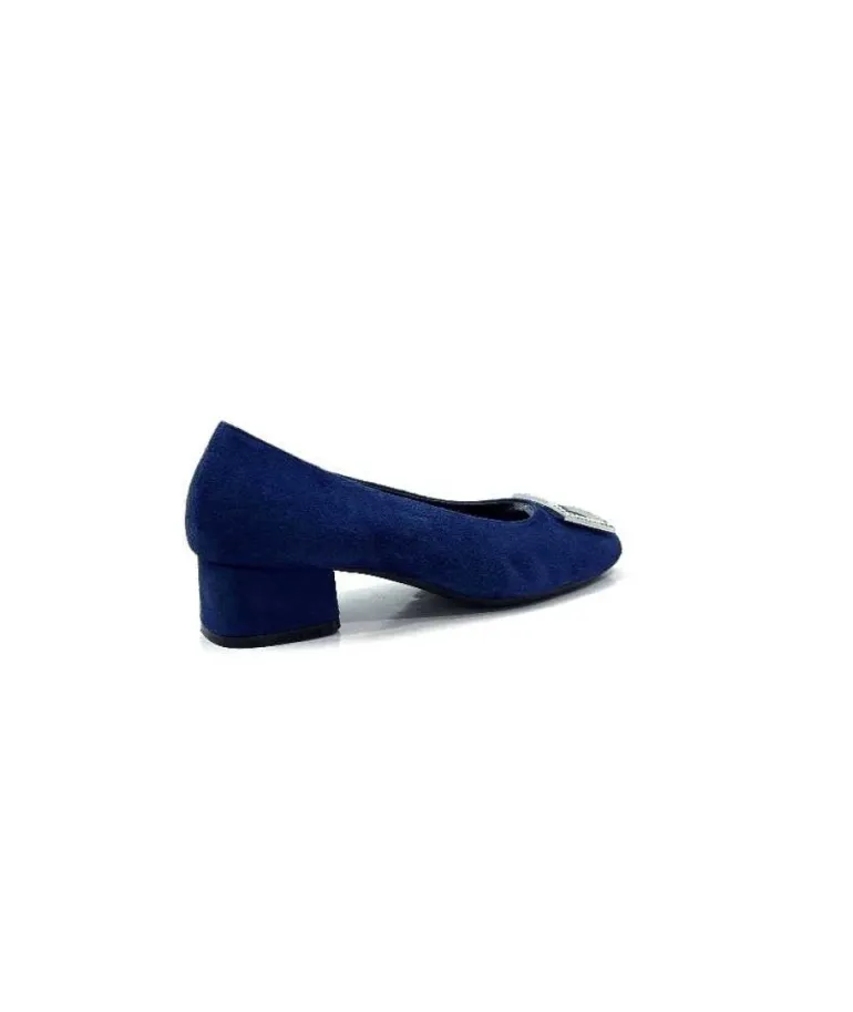 Reqins Karisse Daim Bleu Ocean