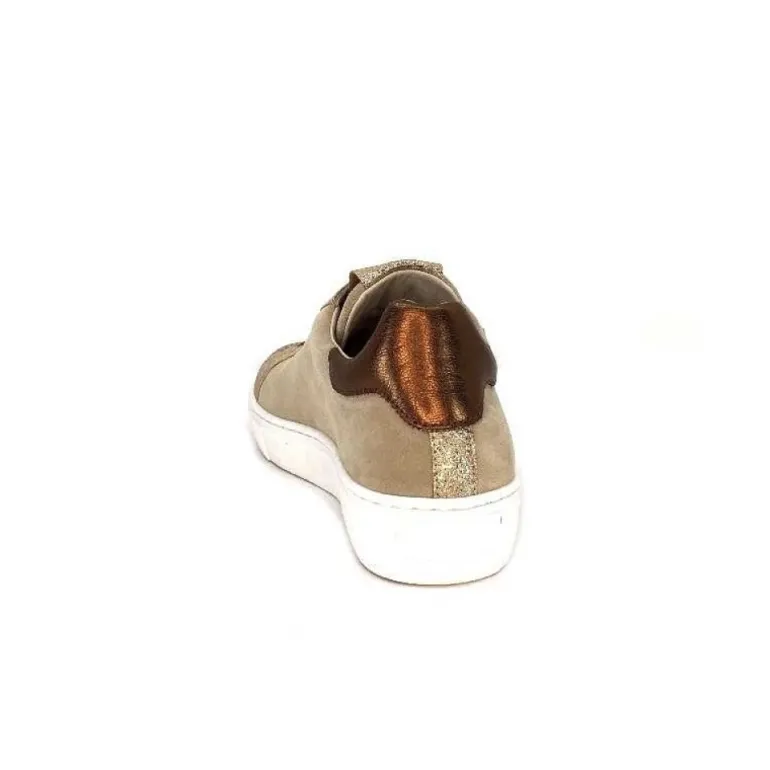 Reqins Sun Stella Mix Cuir Daim Beige