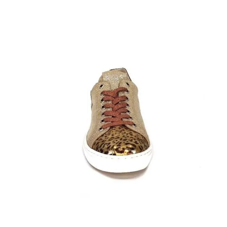 Reqins Sun Stella Mix Cuir Daim Beige