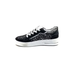 Semerdjian Smr Ale 10221 Cuir Gris & Glitter
