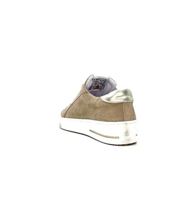 Semerdjian Smr Maya 9503 Daim Beige Lacets Rose