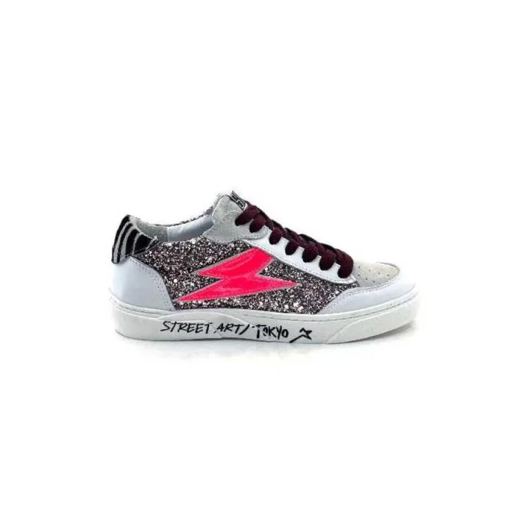 Semerdjian Smr23 Taline 10435 Cuir Blanc Glitter Rose