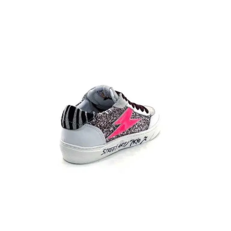 Semerdjian Smr23 Taline 10435 Cuir Blanc Glitter Rose