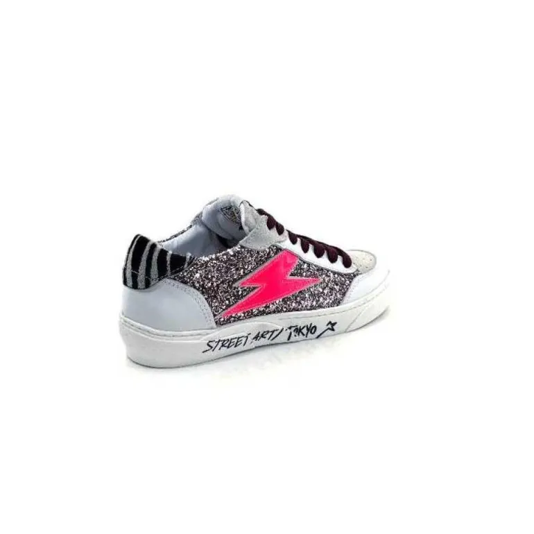 Semerdjian Smr23 Taline 10435 Cuir Blanc Glitter Rose