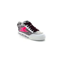 Semerdjian Smr23 Taline 10435 Cuir Blanc Glitter Rose