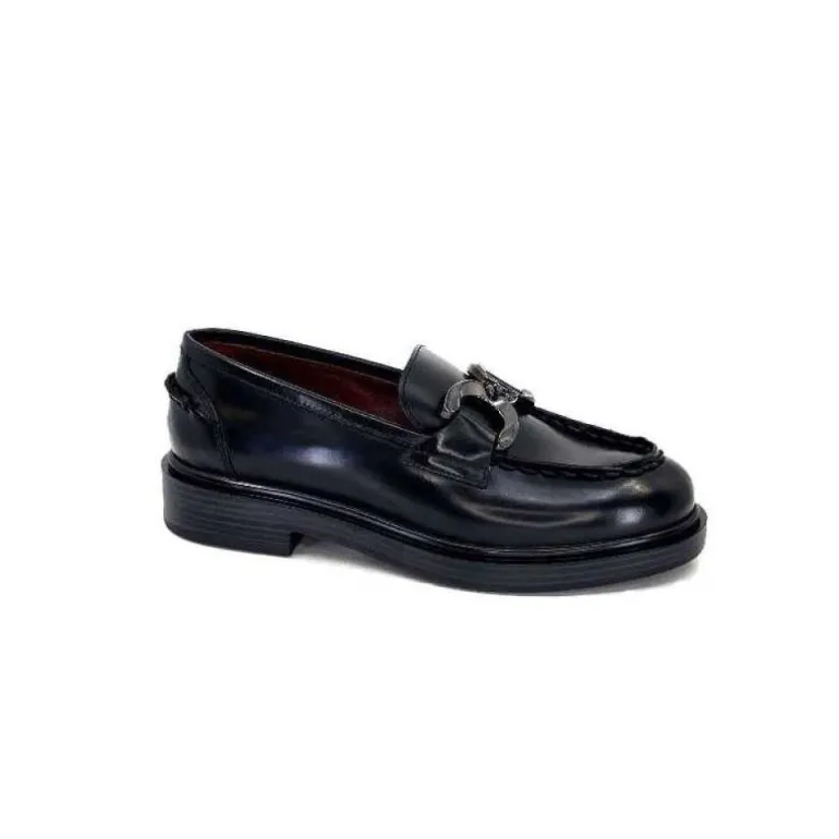 Triver Flight 709.06 Cuir Abrasivato Noir