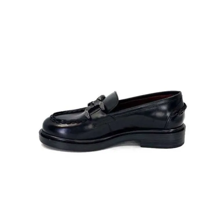 Triver Flight 709.06 Cuir Abrasivato Noir