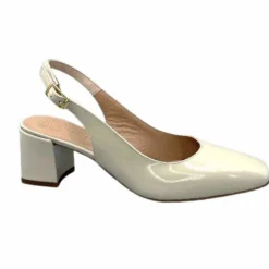 Unisa Lauri Cuir Vernis Creme