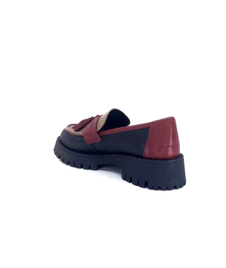 We Do 11244 Ch Cuir Noir Frango & Rouge
