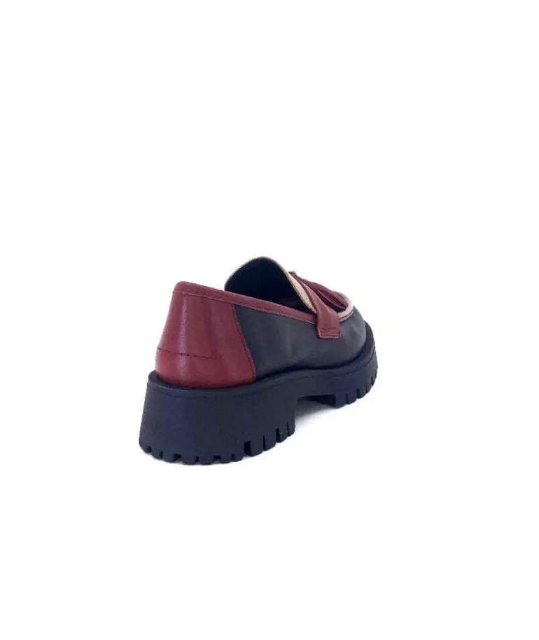 We Do 11244 Ch Cuir Noir Frango & Rouge