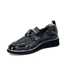 Xsa 9921 Cuir Vernis Noir