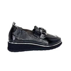 Xsa 9921 Cuir Vernis Noir