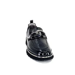Xsa 9921 Cuir Vernis Noir